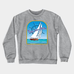 Sailing Helm Crewneck Sweatshirt